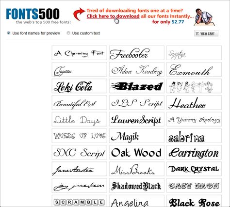 microsoft fonts free download.